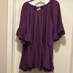 Elegant Purple Women's Top